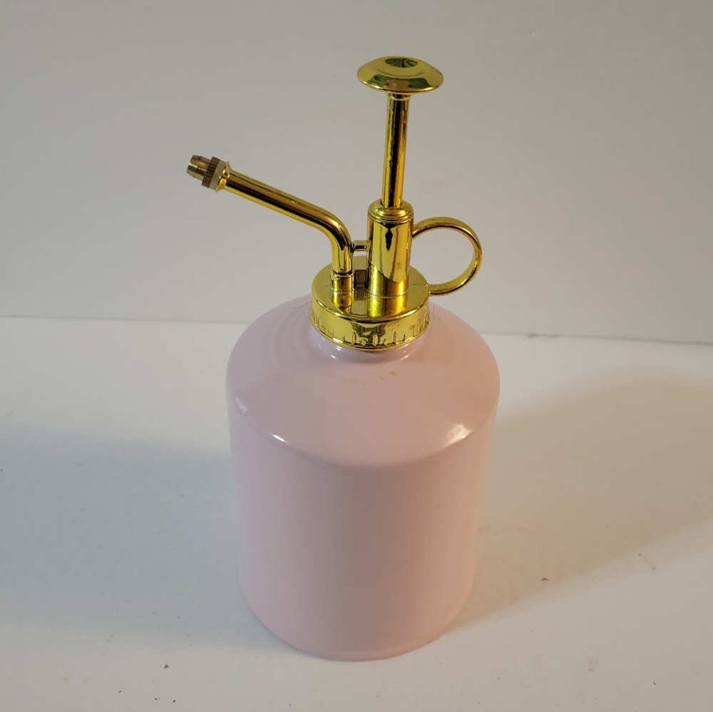 Metal Misting Watering Can Pink Gold NEW - Picture 3 of 6